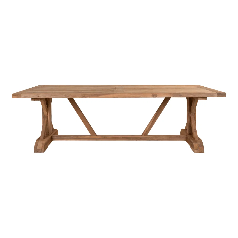 Eettafel Delen teak naturel 240 cm