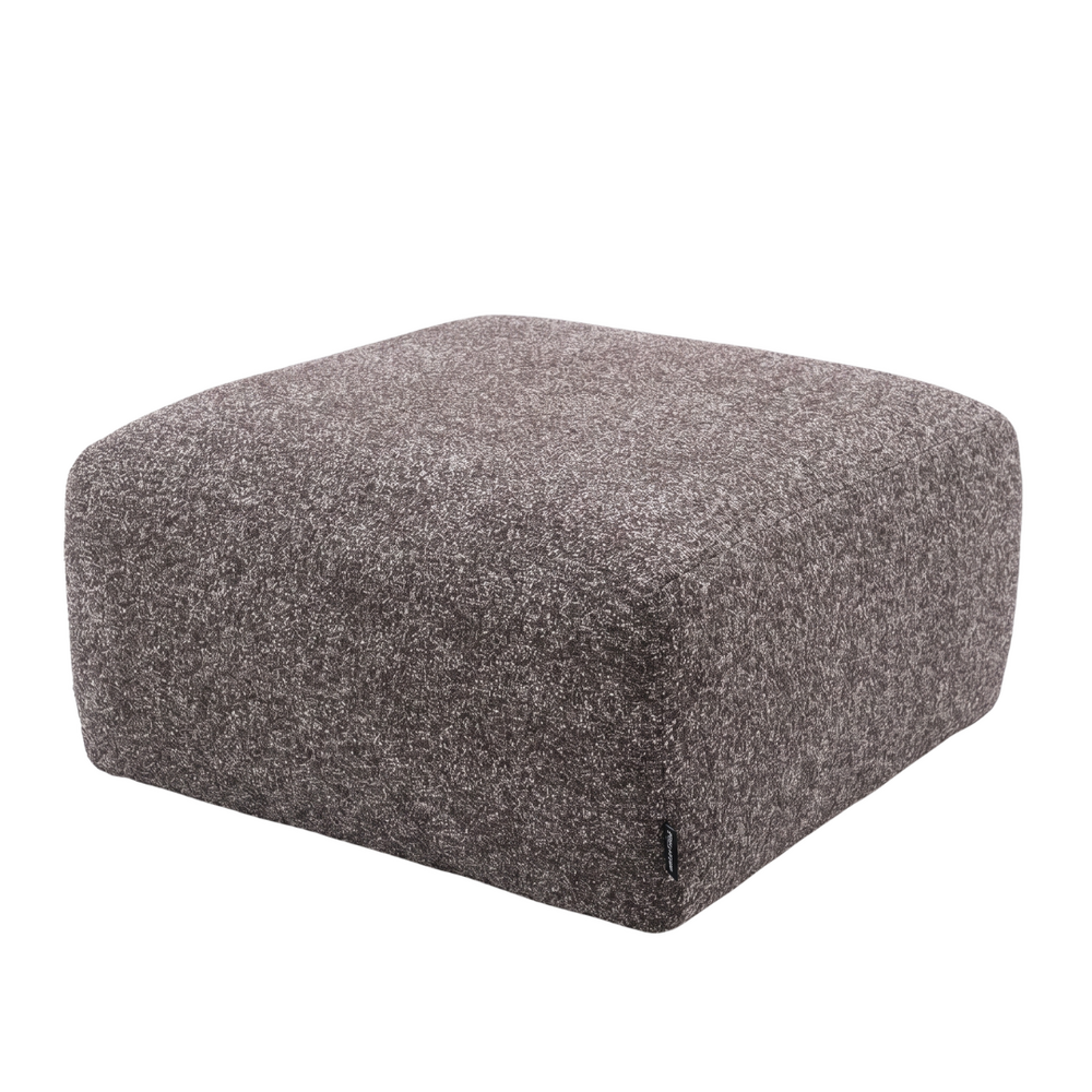 Poef Gran bouclé bruin