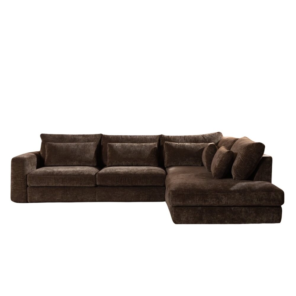 Hoekbank Teria eddy 11 mocha rechts