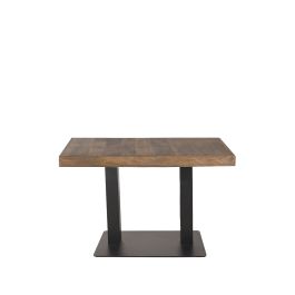 Bartafel Salto mangohout naturel 120 × 76 cm hoog