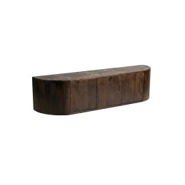 Tv-meubel Palmi mangohout espresso 160 cm