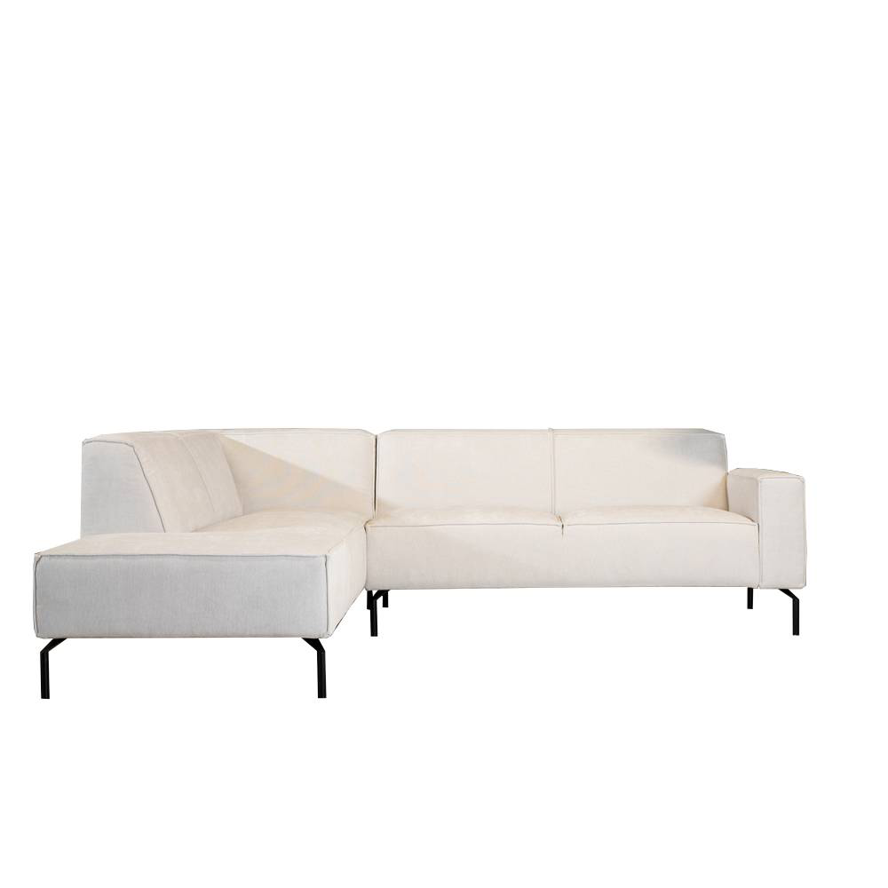 Hoekbank Dalro ja beige links 252 × 78 cm hoog