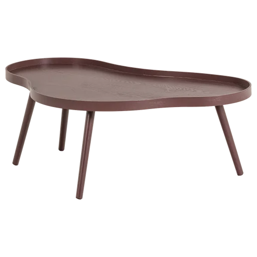 Bijzettafel Halvo MDF rood