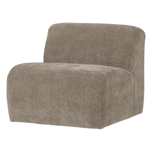 Bank Alar beige 1-zits 84 cm