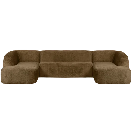 Bank Zelvean polyester goud 339 cm