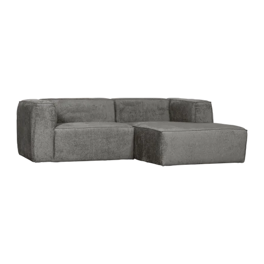 Chaise longue Halo velours wit rechts