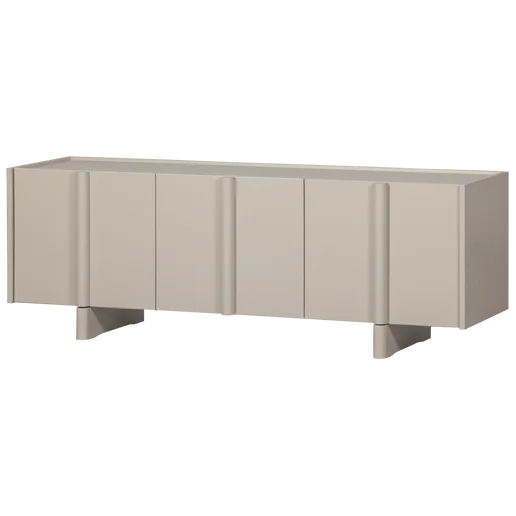 Tv-meubel Galel grijs 152 cm