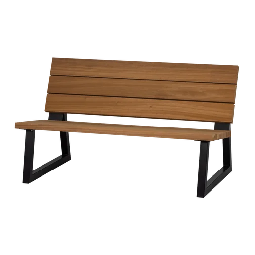 Tuinbank Brana hout naturel
