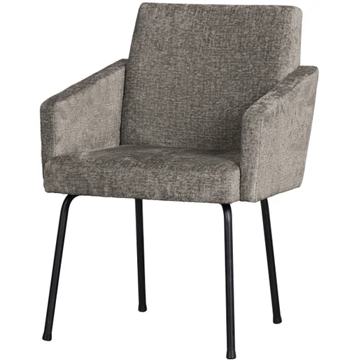 Eetkamerstoel Delvo polyester 61 × 82 cm hoog