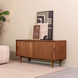 Tv-meubel Kalen eiken walnoot 130 cm