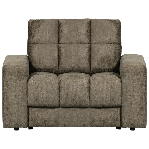 Fauteuil Tero polyester groen 103 cm