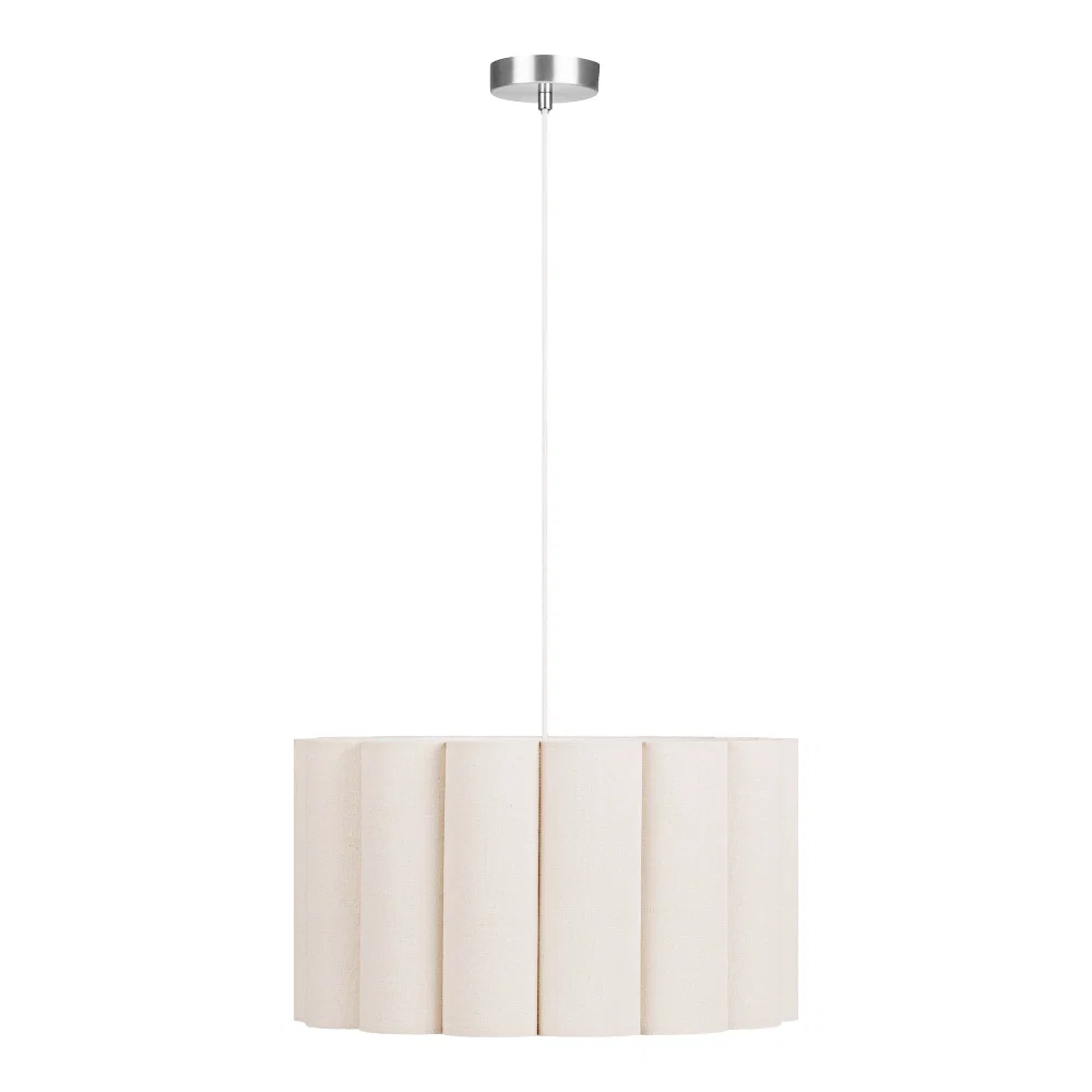 Hanglamp Vesto staal beige