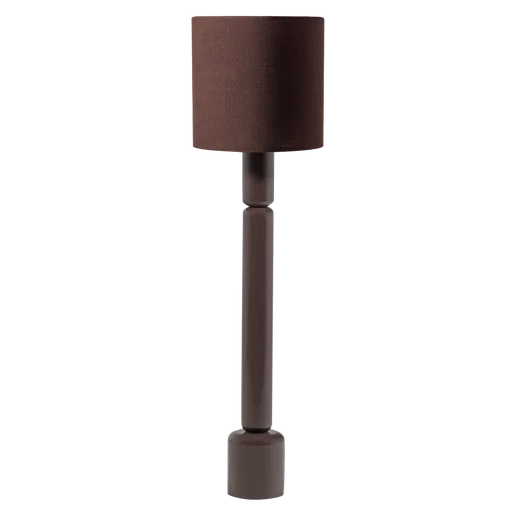 Vloerlamp Gran MDF bruin