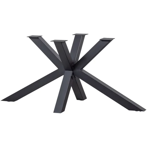 Tafel Melna zwart 159 cm