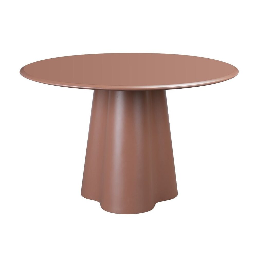 Eettafel Galis MDF mocha mousse Ø120 cm