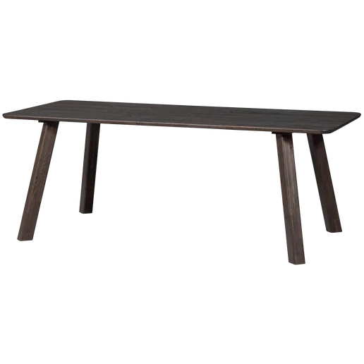 Eettafel Valna eiken bruin 200 × 75 cm hoog