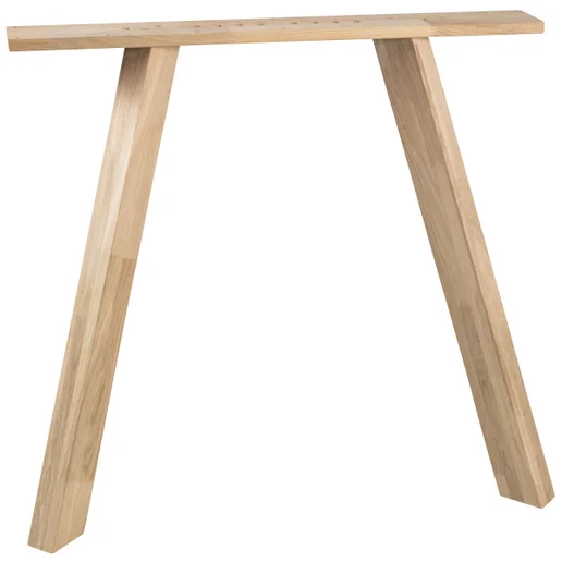 Tafel Vinan eiken diverse set van