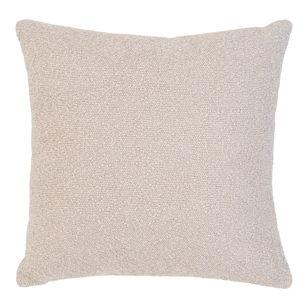Kussen Fioro polyester beige 45 × 45 cm hoog
