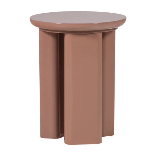 Bijzettafel Galio MDF roze 40 cm