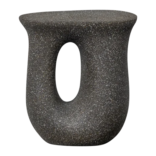 Bijzettafel Palvo magnesium zwart 42 cm
