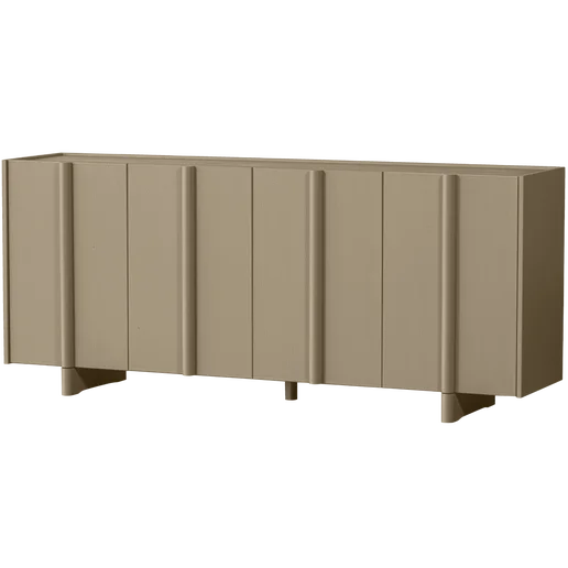 Dressoir Belel bruin 200 × 85 cm hoog