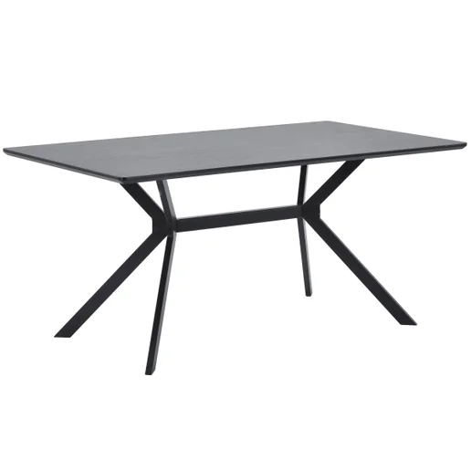 Eettafel Brao hout zwart