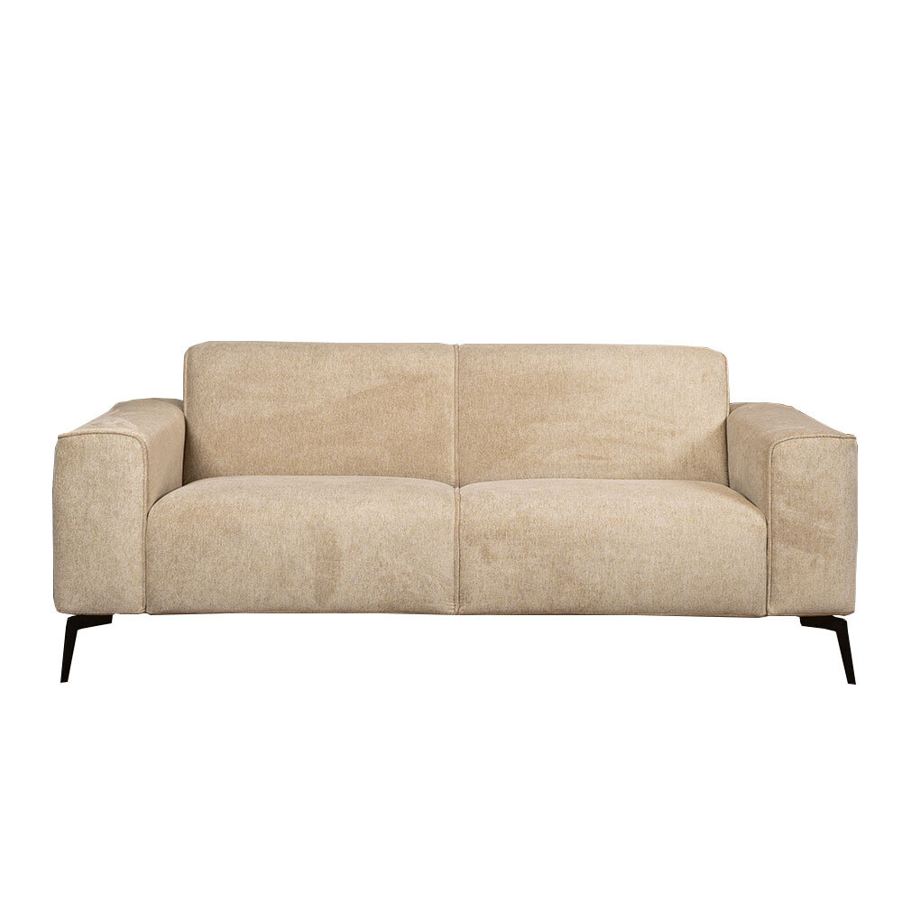 Bank Maris polyester taupe 5-zits 198 cm
