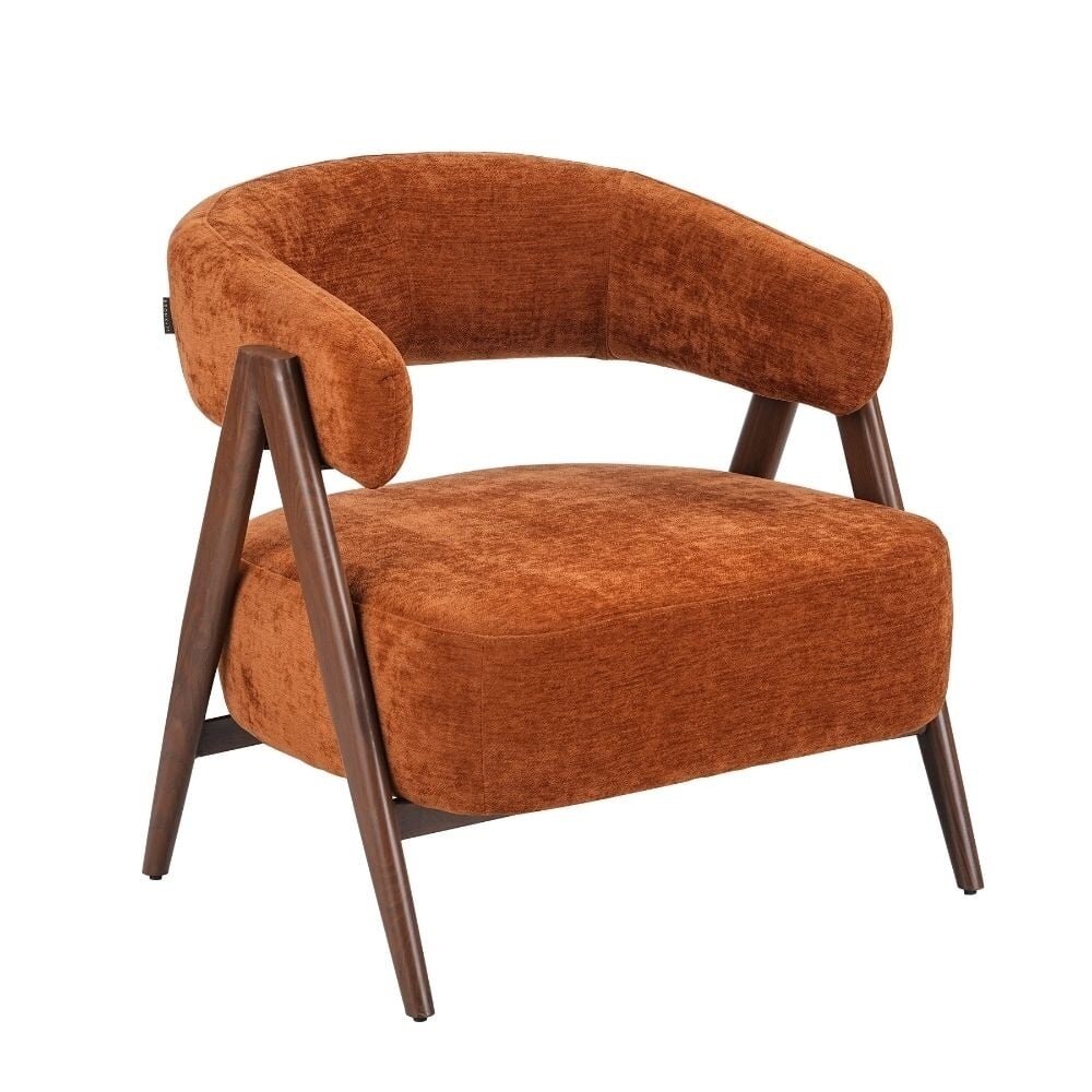 Fauteuil Palo schuim okergeel 73 cm