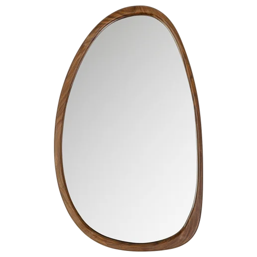 Spiegel Arla glas naturel 38 cm