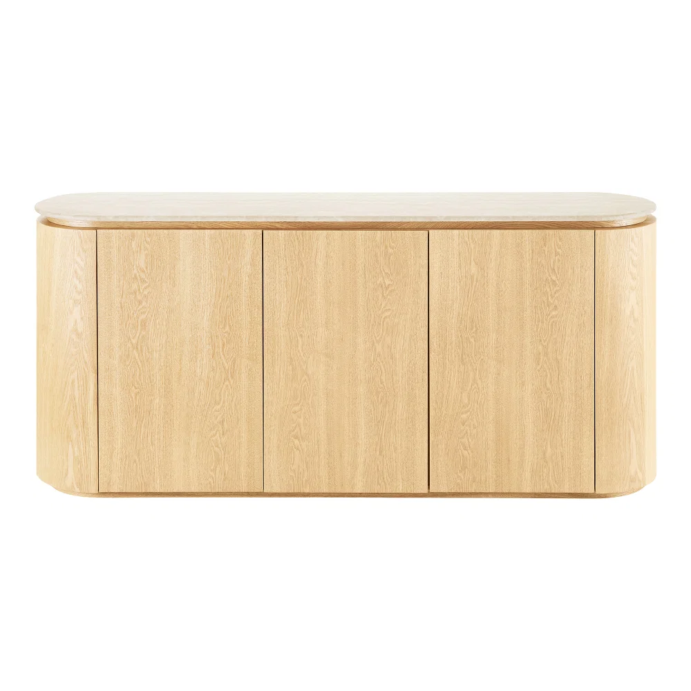 Dressoir Kalan MDF naturel