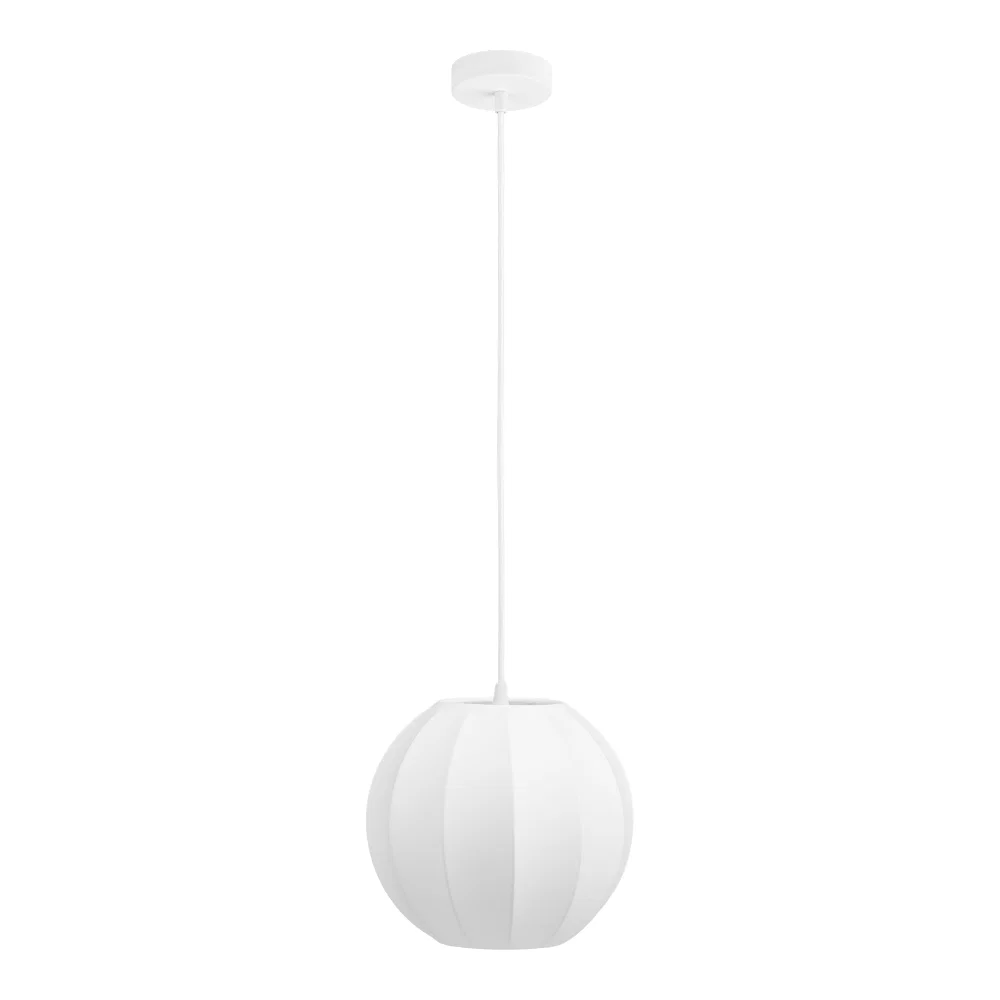 Hanglamp Melel resin wit