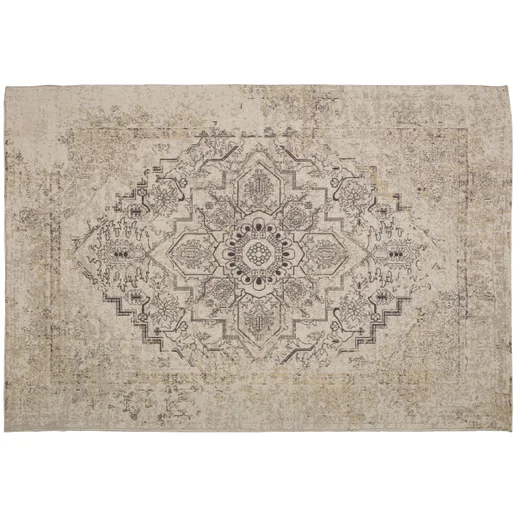 Vloerkleed Nore polyester beige 170 cm