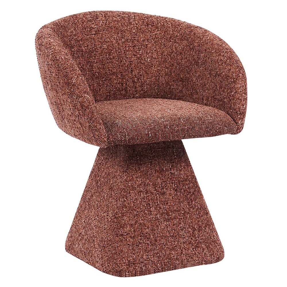 Stoel Halla chenille koper draaibaar 61 cm