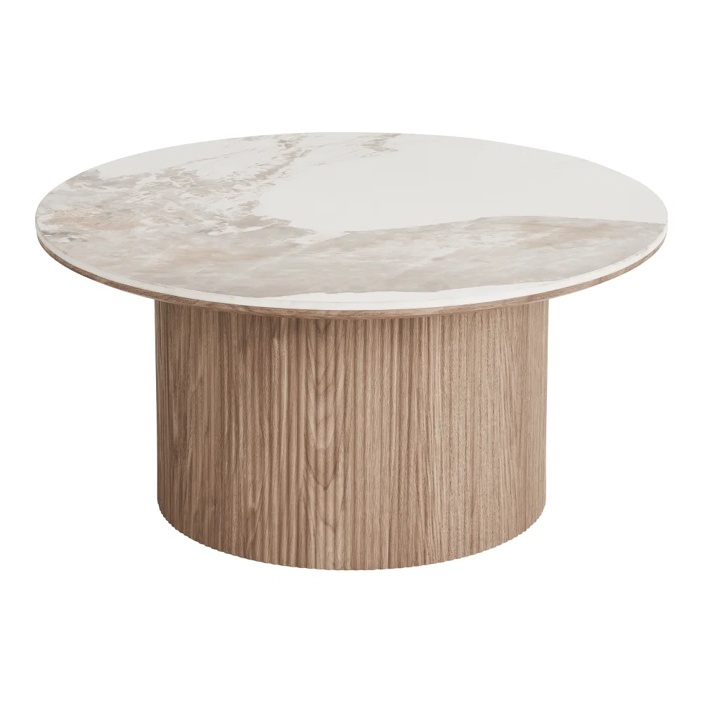 Salontafel Corla keramiek wit