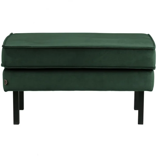 Poef Grais velours groen