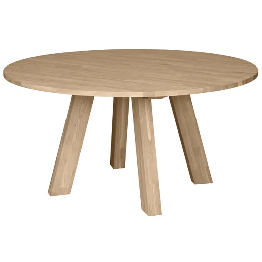 Eettafel Salia eiken naturel Ø150 cm