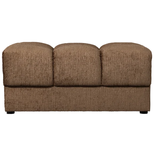 Poef Belis polyester brons