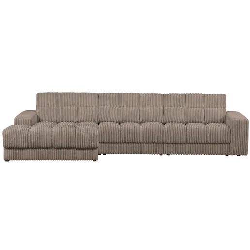 Chaise longue Grala polyester bruin links