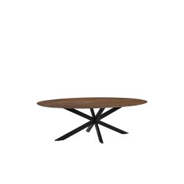 Eettafel Alia mangohout naturel smooth 100 × 76 cm hoog