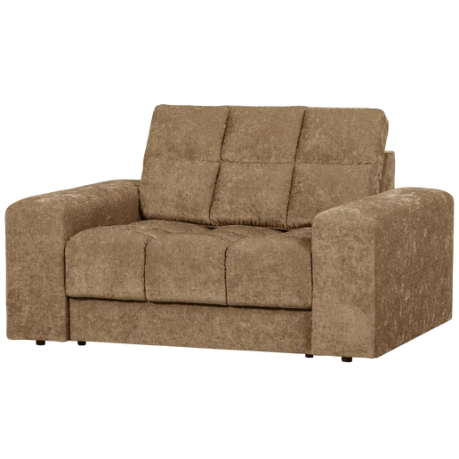 Bank Zelnais polyester naturel 136 cm