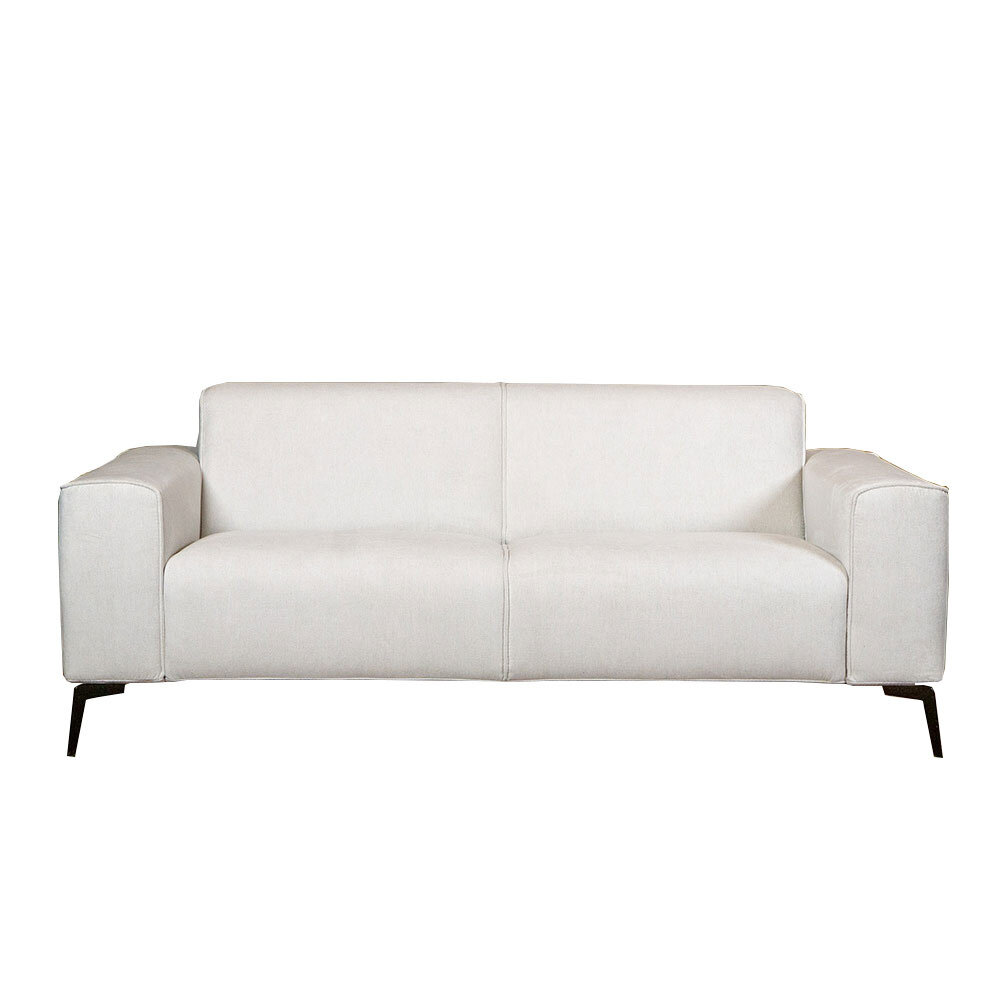 Bank Ilia polyester wit 5-zits