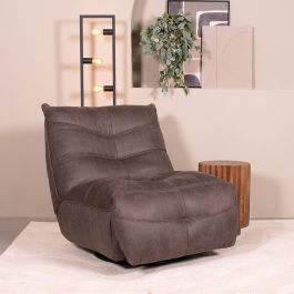 Fauteuil Palar microsuede antraciet 1 90 cm