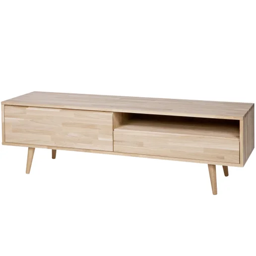 Tv-meubel Jasro eiken transparant 150 cm