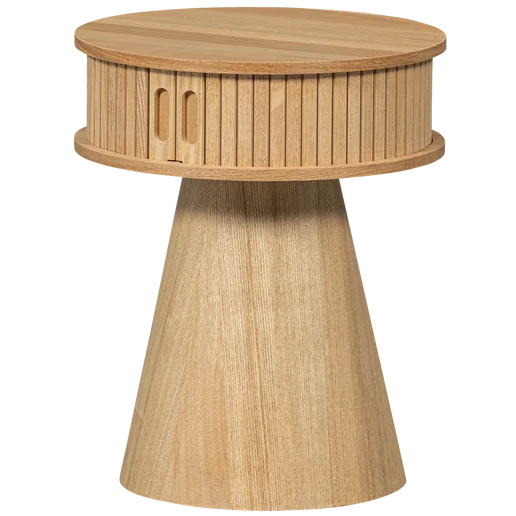 Nachtkastje Fenmi MDF naturel 38 cm