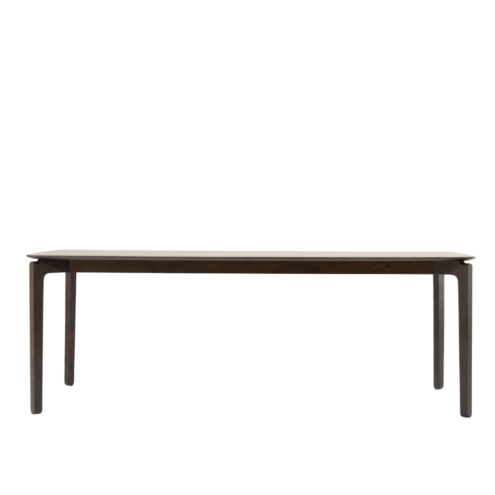 Eettafel Zela eiken walnoot 220 × 100 cm