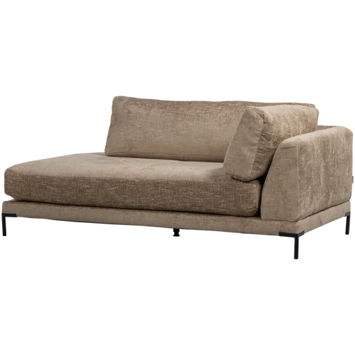 Bank Ilte stof beige rechts