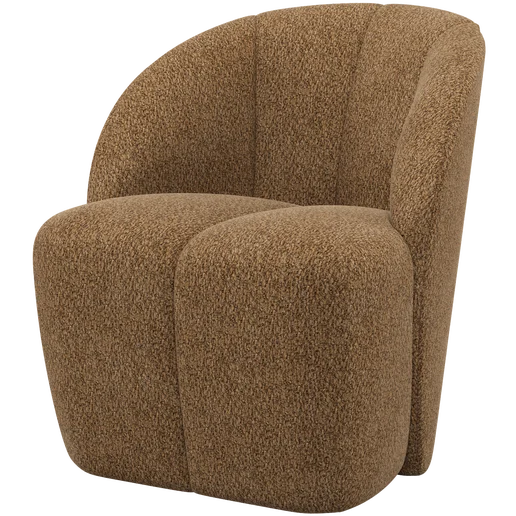 Fauteuil Palis chenille geel