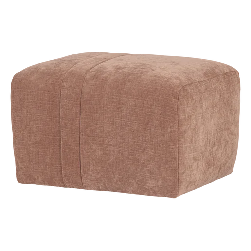 Poef Cora roze 63 cm