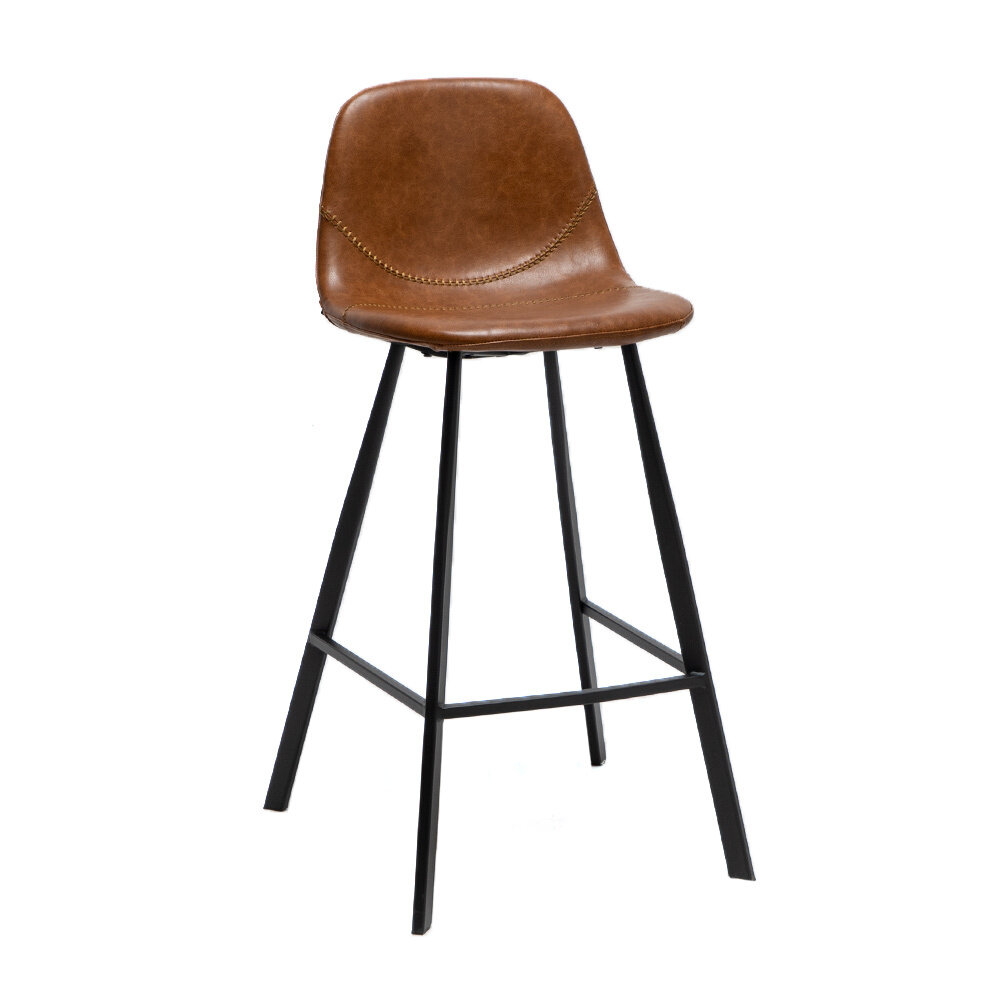 Barkruk Helo eco-leer cognac 44 cm