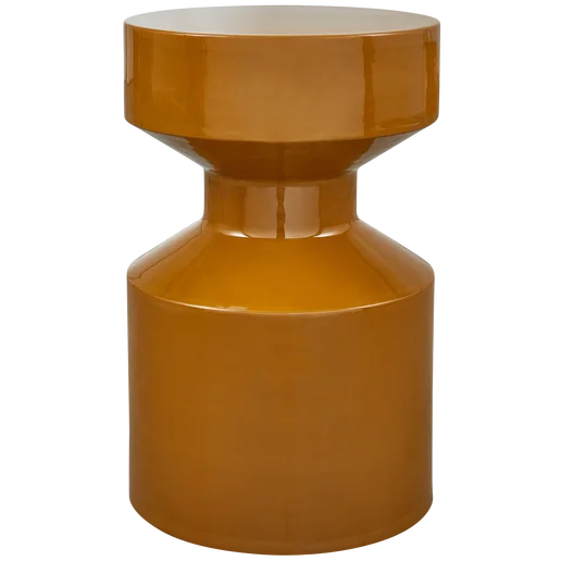 Bijzettafel Zanla geel 30 cm